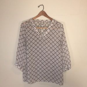 Patterned Old Navy blouse